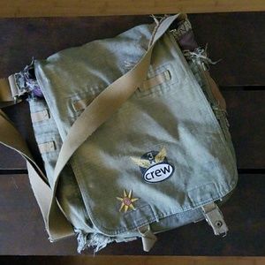 SOLD Distressed custom bag